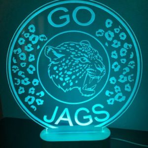 Jaguar Acrylic LED Sign