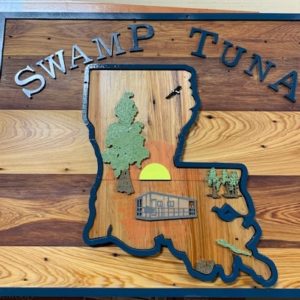 Custom Cypress Swamp Sign