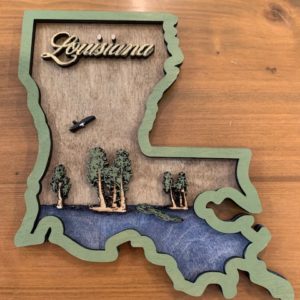 Louisiana Swamp Scene Small