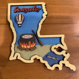 Louisiana Gonzales Scene Small
