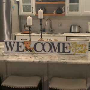 Louisiana Welcome Sign Horizontal